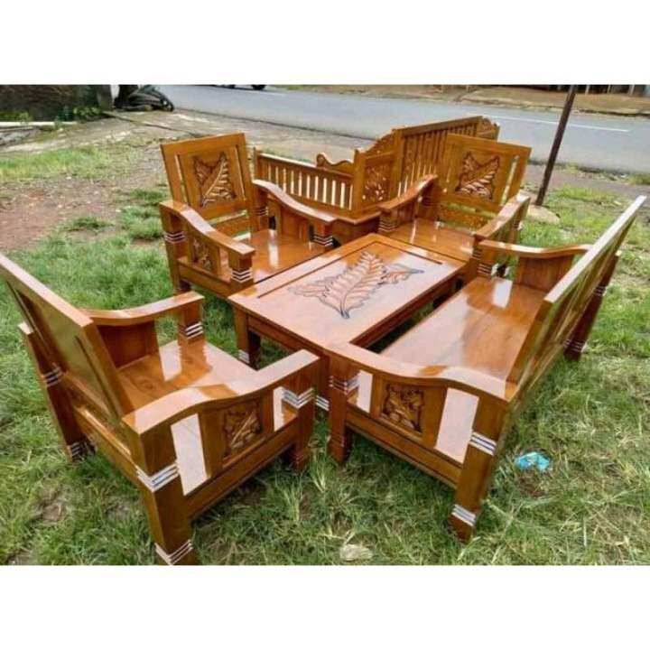 Meja Kursi full set kayu jati pilihan
