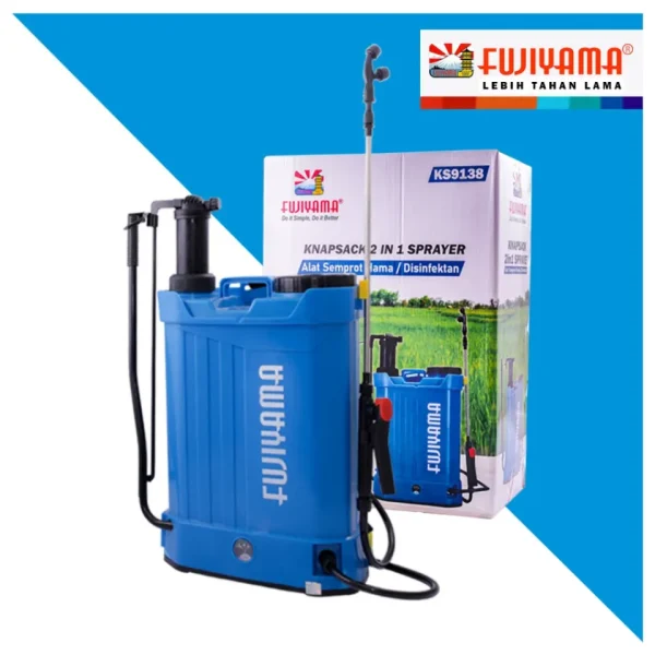 ALAT SEMPROT 2in1 BATERAY FUJIYAMA 13.8L