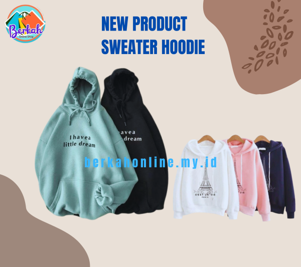 SWEATER HOODIE WANITA