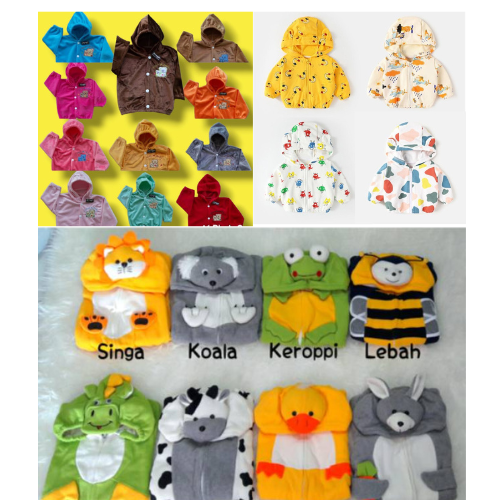 JAKET ANAK BAYI 0-24 BLN