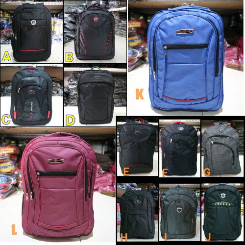 TAS RANSEL POLO LAPTOP PRIA & WANITA