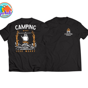 KAOS DISTRO T-SHIRT CAMPING