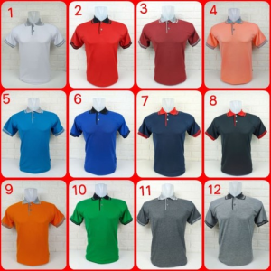 KAOS KERAH PRIA / KERAH KOMBINASI