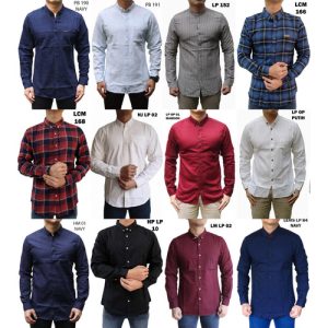 BAJU KEMEJA MODERN PRIA LENGAN PANJANG