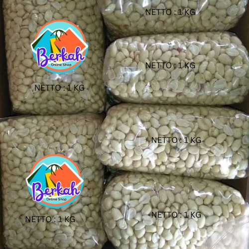 KACANG TANAH KUPAS MENTAH 1 KG