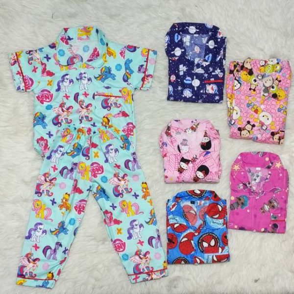 Piyama Anak Umur 2-3-4 Tahun Setelan Baju Tidur
