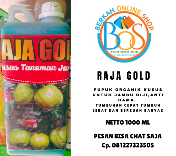 PUPUK ORGANIK RAJA GOLD KUSUS JAMBU BIJI