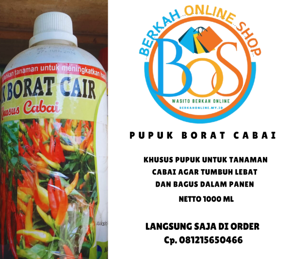 PUPUK ORGANIK CAIR KUSUS CABAI