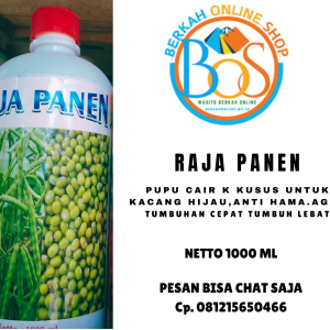PUPUK ORGANIK CAIR KUSUS KACANG HIJAU