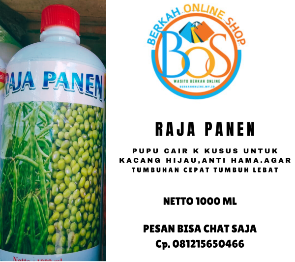 PUPUK ORGANIK CAIR KUSUS KACANG HIJAU