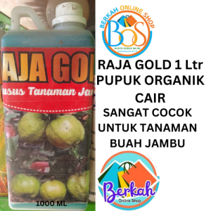 PUPUK ORGANIK CAIR RAJA GOLD HORMON TANAMAN BUAH UNTUK BUAH JAMBU
