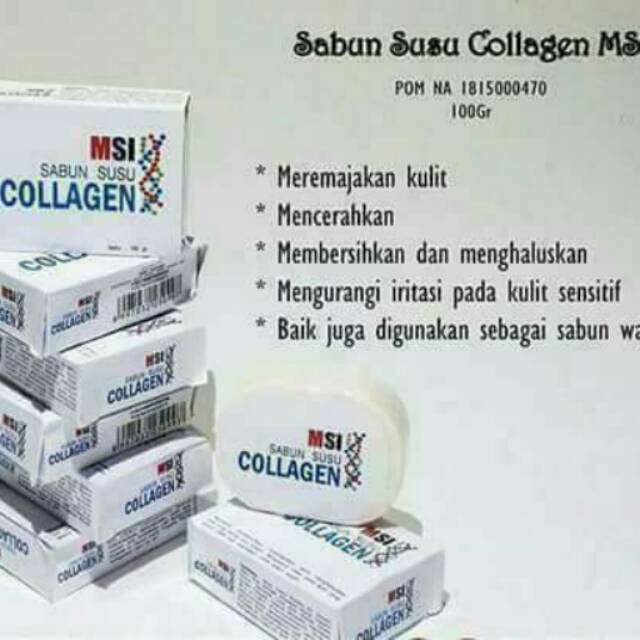 SABUN SUSU COLLAGEN MS 100Gr