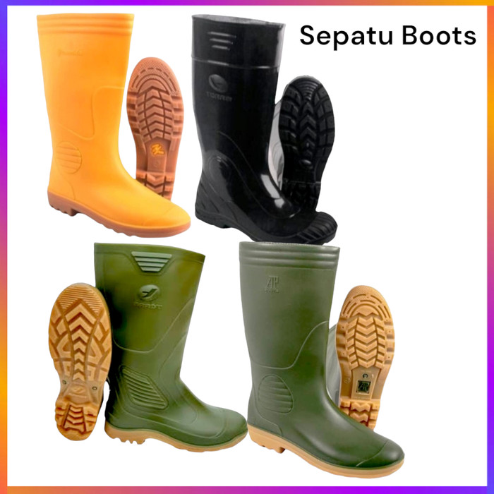 SEPATU BOOT LENTUR DAN MURAH