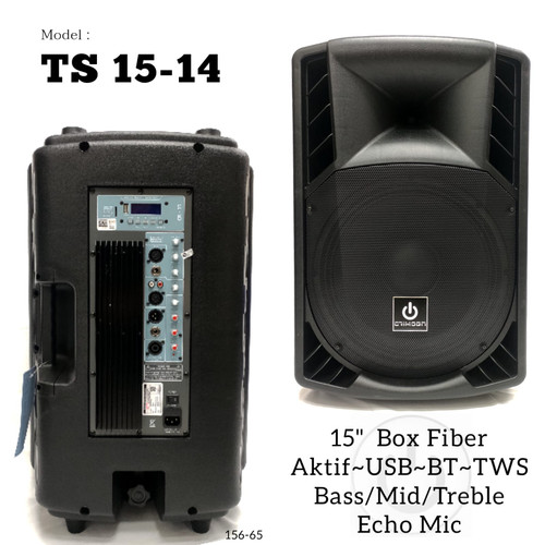 SPEAKER AKTIF 15 Inch CRIMSON TSPA 15-14