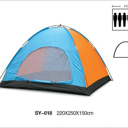 TENDA CAMP SINGLE LAYER KAP 6 ORANG