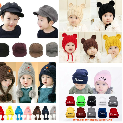 TOPI ANAK BAYI USIA 0-1 TAHUN