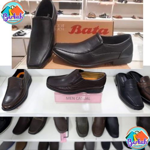 SEPATU BATA TANPA TALI SLOP SIZE 40-41-42-43