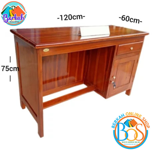 MEJA KANTOR,MEJA GURU KAYU JATI,KAYU KERAS