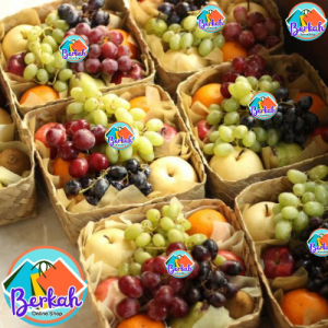 HANTARAN BUAH PAKET KOMPLIT UNTUK SESERAHAN LAMARAN NIKAH (ISI :10 BOX)