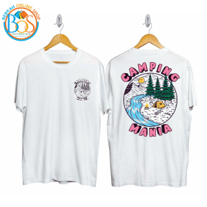 KAOS DISTRO T-SHIRT CAMPING