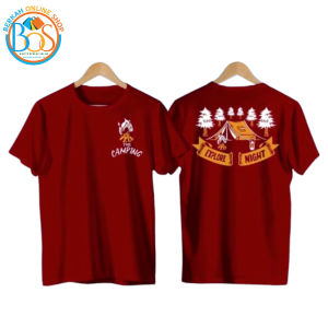 KAOS DISTRO T-SHIRT CAMP NEW